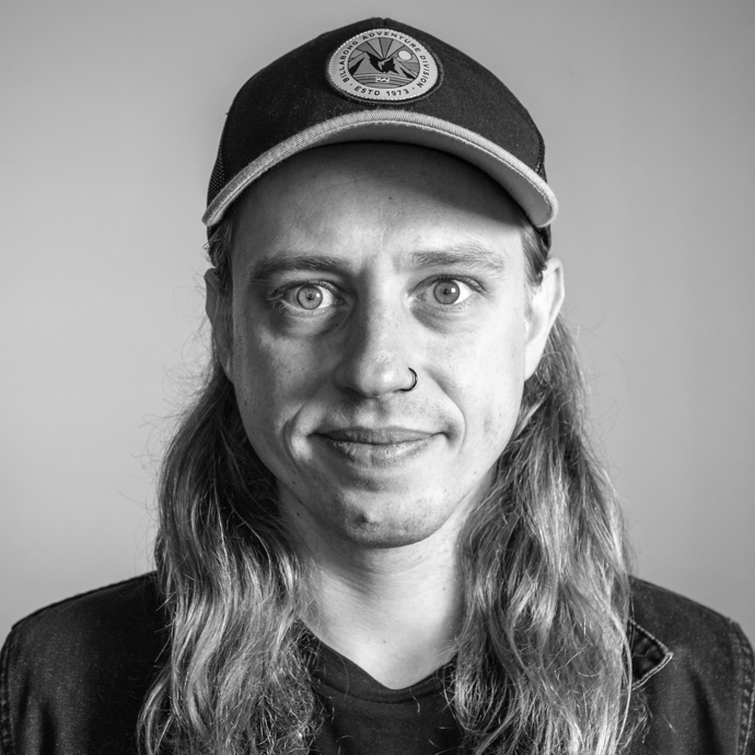 Lerch Péter black and white picture